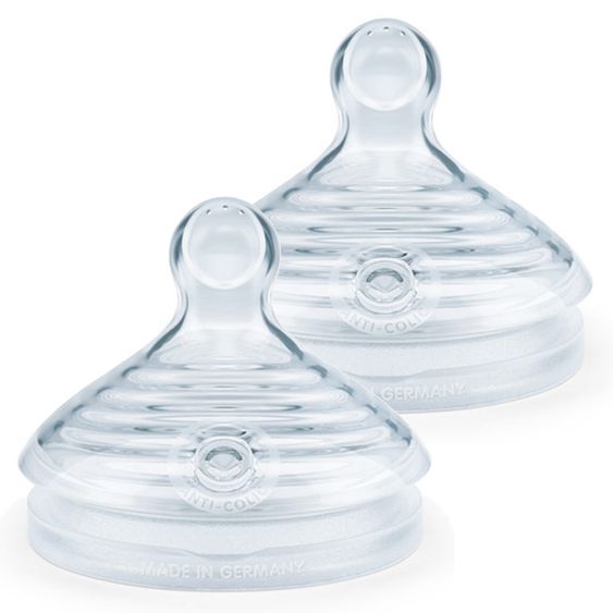 Nuk Trinksauger 2er Pack Nature Sense - Silikon Gr. S
