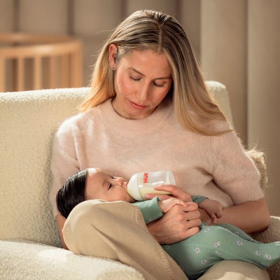 Nuk Feeding Nipples 2-Pack Perfect Match Silicone - from 3 Months - Size: M