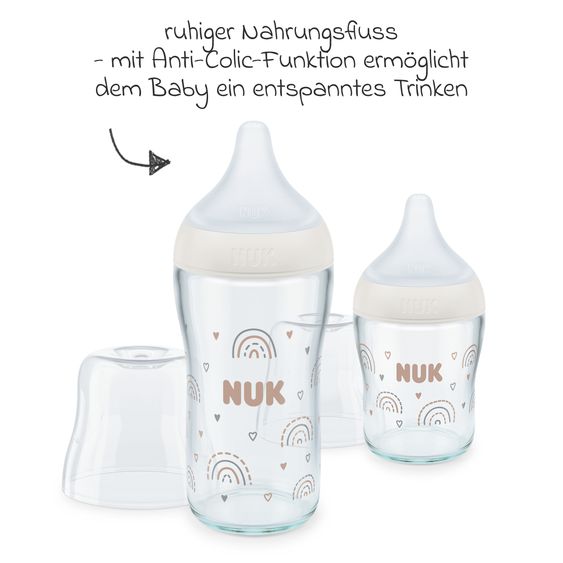 Nuk Trinksauger 2er Pack Perfect Match Silikon - Gr. M (ab 3 Monate)