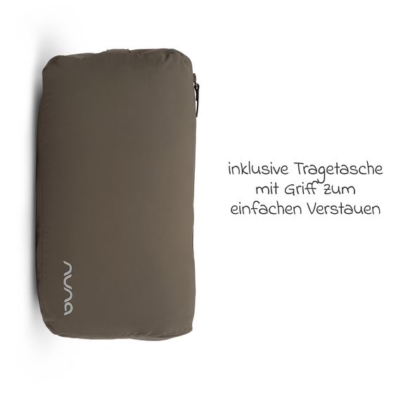 Nuna 2-tlg. Winter-Kinderwagen-Set mit Fußsack & Handschuhe - Pistachio