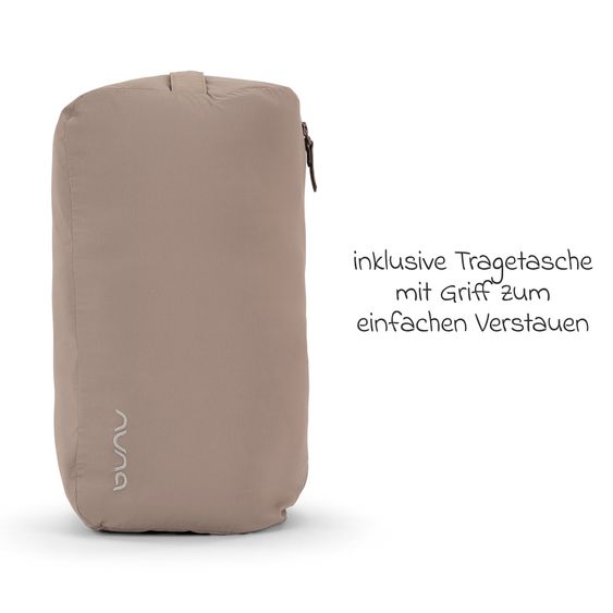 Nuna 2-tlg. Winter-Kinderwagen-Set mit Fußsack und Handschuhe - Cedar