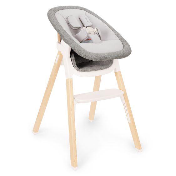 Nuna 2in1 Hochstuhlaufsatz & Wippe für BRYN von Geburt - 6 Monate (bis 9 kg) - Heritage