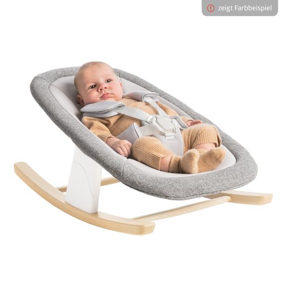 Nuna 2in1 Hochstuhlaufsatz & Wippe für BRYN von Geburt - 6 Monate (bis 9 kg) - Sanderson