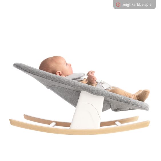 Nuna 2in1 Hochstuhlaufsatz & Wippe für BRYN von Geburt - 6 Monate (bis 9 kg) - Sanderson