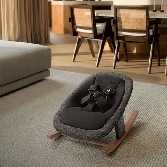 Nuna 2in1 Hochstuhlaufsatz & Wippe für BRYN von Geburt - 6 Monate (bis 9 kg) - Sanderson