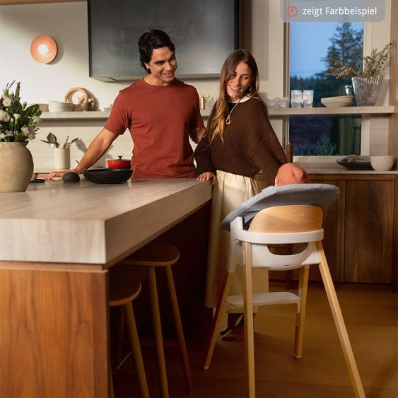 Nuna 2in1 Hochstuhlaufsatz & Wippe für BRYN von Geburt - 6 Monate (bis 9 kg) - Sanderson