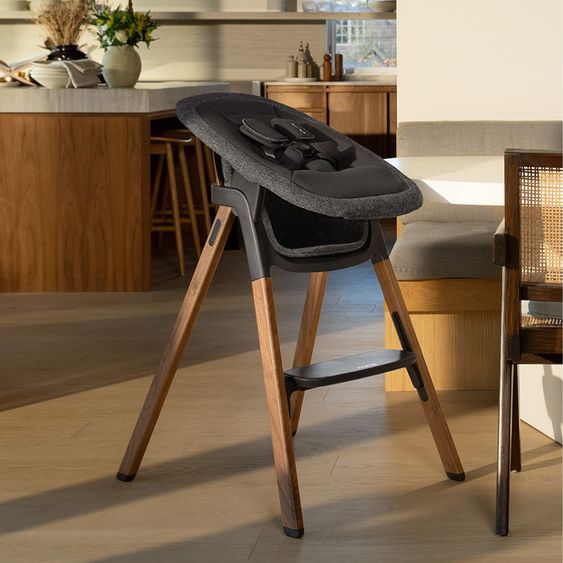 Nuna 2in1 Hochstuhlaufsatz & Wippe für BRYN von Geburt - 6 Monate (bis 9 kg) - Sanderson