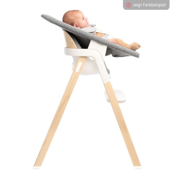 Nuna 2in1 Hochstuhlaufsatz & Wippe für BRYN von Geburt - 6 Monate (bis 9 kg) - Sanderson