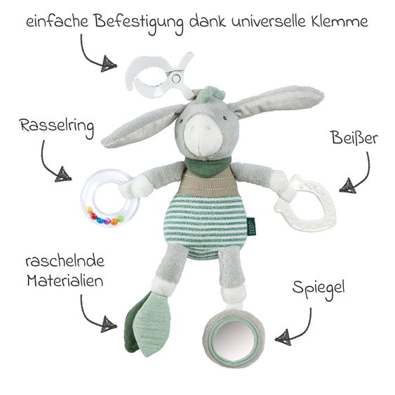 Nuna 2in1 Kombi-Kinderwagen-Set MIXX next bis 22 kg mit Babywanne, Adapter, Kniedecke, Regenschutz & Spieltier - Biscotti