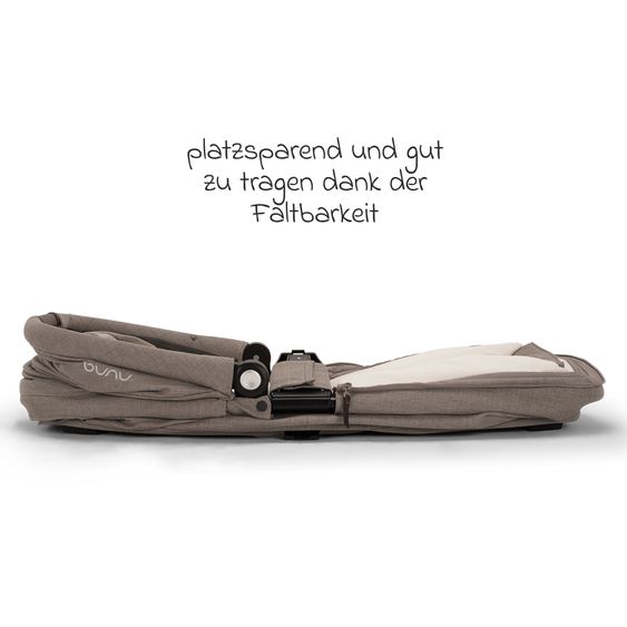 Nuna 2in1 Kombi-Kinderwagen-Set MIXX next bis 22 kg mit Babywanne, Adapter, Kniedecke, Regenschutz & Spieltier - Cedar