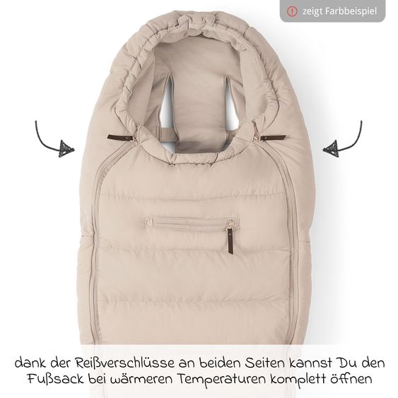 Nuna 2in1 Kombi-Kinderwagen-Set Triv Lx All-in-One-Set bis 22 kg mit Baybwanne, Teleskopschieber, Regenschutz, Adapter, Fußsack & Handschuhe - Chestnut