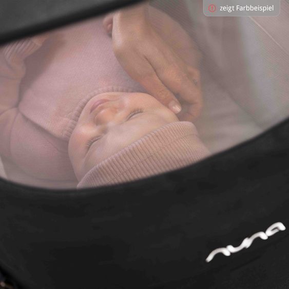 Nuna 2in1 Kombi-Kinderwagen-Set Triv Lx All-in-One-Set bis 22 kg mit Baybwanne, Teleskopschieber, Regenschutz, Adapter, Fußsack & Handschuhe - Cosmopolitan