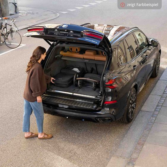 Nuna 2in1 Kombi-Kinderwagen-Set Triv Lx All-in-One-Set bis 22 kg mit Baybwanne, Teleskopschieber, Regenschutz, Adapter, Fußsack & Handschuhe - Cosmopolitan