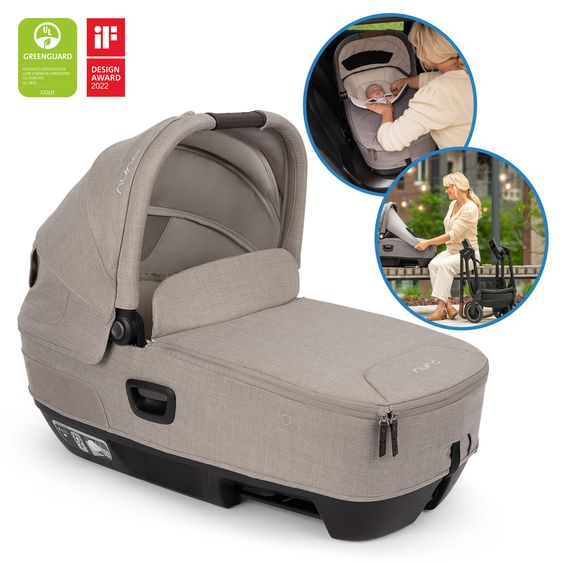 Nuna Navicella auto per neonati CARI next utilizzabile in auto e sul passeggino - Chateau