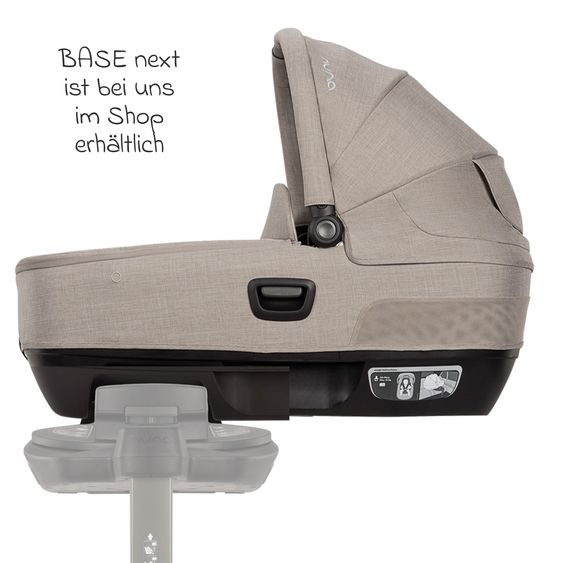 Nuna Navicella auto per neonati CARI next utilizzabile in auto e sul passeggino - Chateau