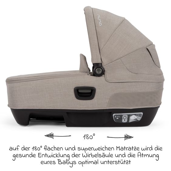 Nuna Navicella auto per neonati CARI next utilizzabile in auto e sul passeggino - Chateau