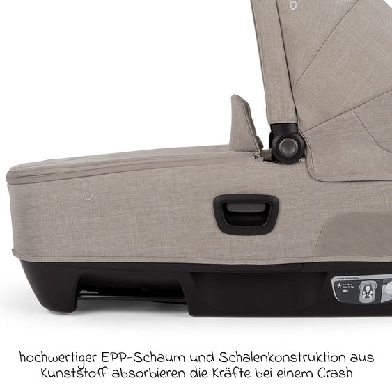 Nuna Navicella auto per neonati CARI next utilizzabile in auto e sul passeggino - Chateau
