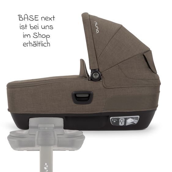 Nuna Navicella auto per neonati CARI next utilizzabile in auto e sul passeggino - Pistacchio