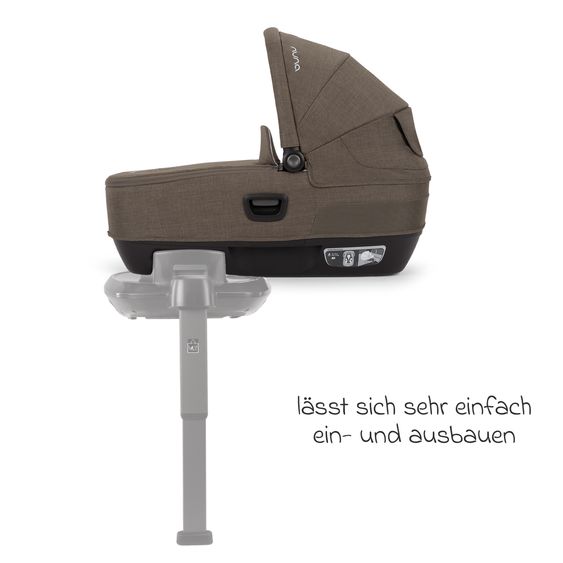 Nuna Navicella auto per neonati CARI next utilizzabile in auto e sul passeggino - Pistacchio