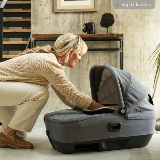 Nuna Navicella auto per neonati CARI next utilizzabile in auto e sul passeggino - Pistacchio