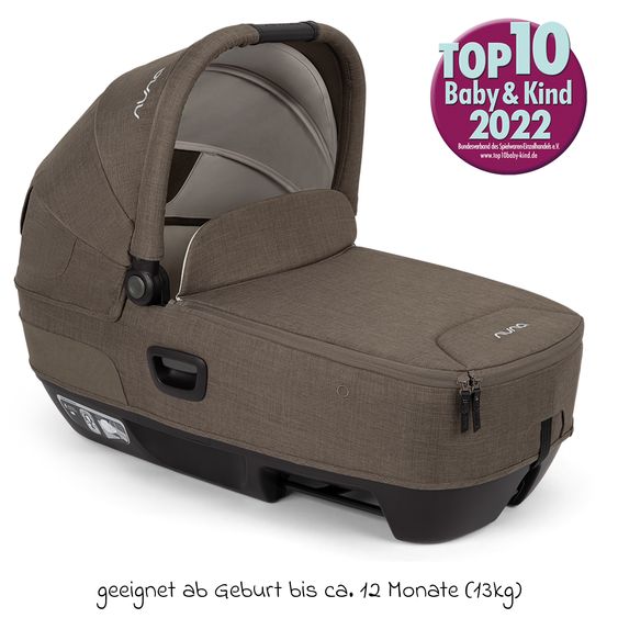 Nuna Navicella auto per neonati CARI next utilizzabile in auto e sul passeggino - Pistacchio