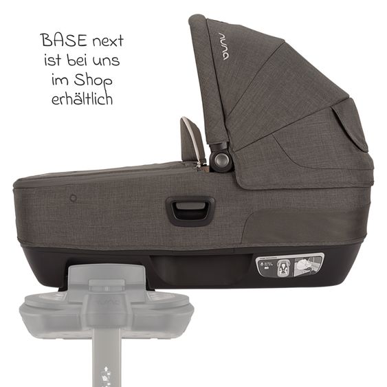 Nuna Navicella auto per neonati CARI next utilizzabile in auto e sul passeggino - Thunder