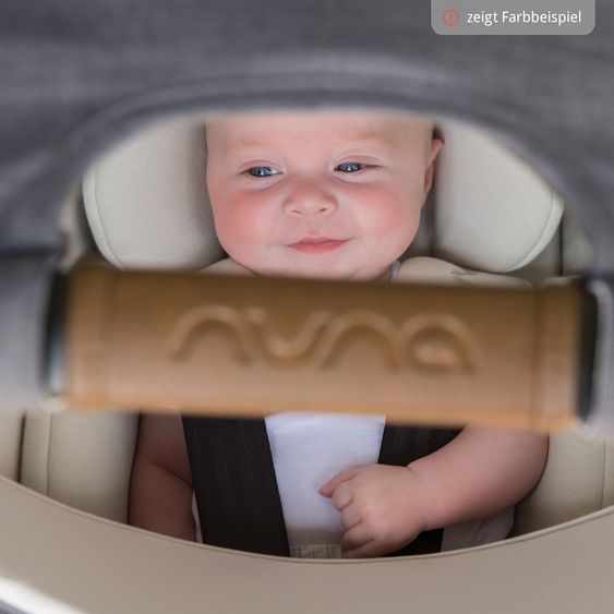 Nuna Navicella auto per neonati CARI next utilizzabile in auto e sul passeggino - Thunder
