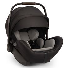 ARRA flex i-Size infant car seat from birth to 13 kg (40 cm - 87 cm) reclining position 157° incl. seat reducer & sun canopy only 3.9 kg - Caviar