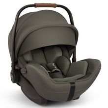 ARRA flex i-Size infant car seat from birth to 13 kg (40 cm - 87 cm) reclining position 157° incl. seat reducer & sun canopy only 3.9 kg - Pine