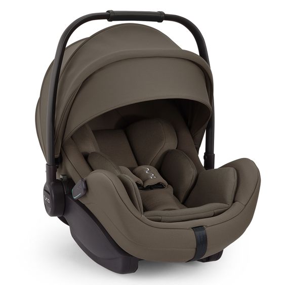 Nuna Babyschale ARRA flex i-Size ab Geburt bis 13 kg (40 cm - 87 cm) Liegeposition 157° inkl. Sitzverkleinerer & Sonnenverdeck nur 3,9 kg - Pistachio
