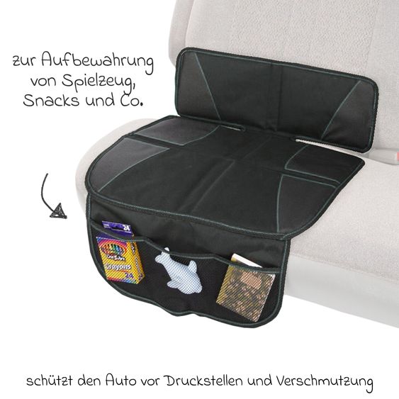 Nuna Babyschale ARRA flex i-Size inkl. Base Curv ab Geburt bis 13 kg (40 cm - 87 cm) Liegeposition 157° , Sitzverkleinerer, Sonnenverdeck, Polsterschutz, Spieltier - Thunder