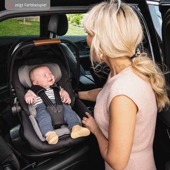 Nuna Seggiolino auto ARRA next dalla nascita fino a 13 kg (40 cm - 85 cm) con riduttore di seduta e capottina solo 3,5 kg - Granito