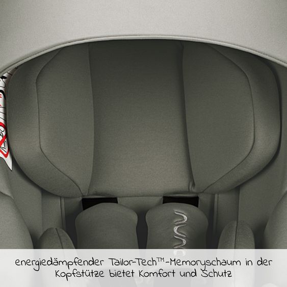 Nuna Babyschale ARRA next ab Geburt bis 13 kg (40 cm - 85 cm) inkl. Sitzverkleinerer & Sonnenverdeck nur 3,5 kg - Hazelwood