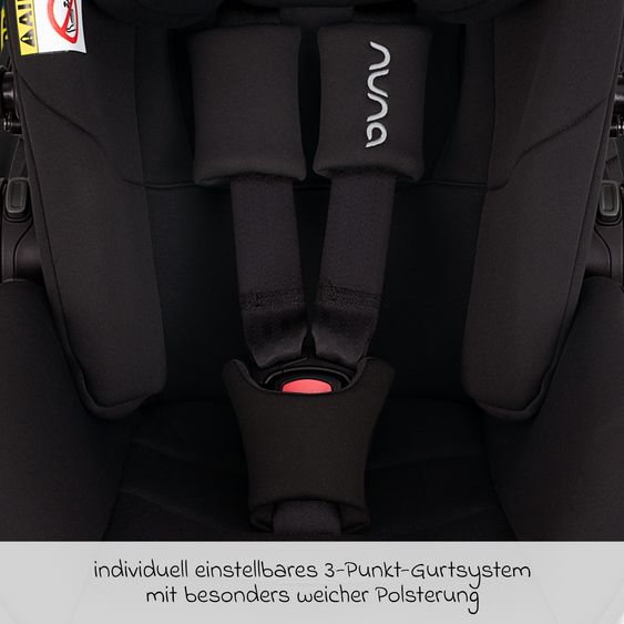 Nuna Babyschale ARRA next ab Geburt bis 13 kg (40 cm - 85 cm) inkl. Sitzverkleinerer & Sonnenverdeck nur 3,5 kg - Lagoon