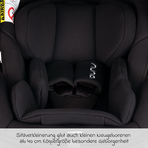 Nuna Babyschale ARRA next ab Geburt bis 13 kg (40 cm - 85 cm) inkl. Sitzverkleinerer & Sonnenverdeck nur 3,5 kg - Lagoon