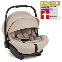 Babyschale ARRA next i-Size ab Geburt bis 13 kg (40 cm - 85 cm) Liegeposition 157° inkl. Sitzverkleinerer & Sonnenverdeck nur 3,5 kg - Biscotti