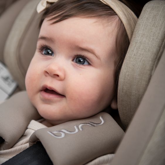 Nuna Seggiolino auto per neonati PIPA next i-Size dalla nascita fino a 13 kg (40 cm - 83 cm) incl. riduttore seduta, tendina parasole con Dream Drape solo 2,8 kg - Chateau