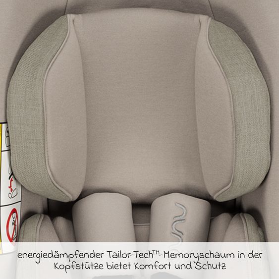 Nuna Babyschale PIPA next i-Size ab Geburt bis 13 kg (40 cm - 83 cm) inkl. Sitzverkleinerer & Sonnenverdeck nur 2,8 kg - Hazelwood