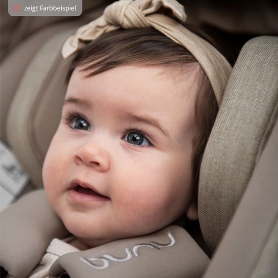 Nuna Babyschale PIPA next i-Size inkl. Base next ab Geburt bis 13 kg (40 cm - 83 cm) inkl. Sitzverkleinerer, Sonnenverdeck mit Dream Drape, Polsterschutz nur 2,8 kg - Cedar