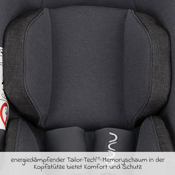 Nuna Babyschale PIPA next i-Size inkl. Base next ab Geburt bis 13 kg (40 cm - 83 cm) inkl. Sitzverkleinerer, Sonnenverdeck mit Dream Drape, Polsterschutz nur 2,8 kg - Ocean