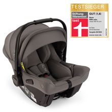 Babyschale PIPA urbn R 129 ab Geburt bis 13 kg (40 cm - 75 cm) mit Isofix inkl. Sitzverkleinerer & Sonnenverdeck nur 3,3 kg - Granite