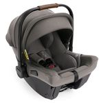 Babyschale PIPA urbn R129 ab Geburt bis 13 kg (40 cm - 75 cm) inkl. Sitzverkleinerer & Sonnenverdeck nur 3,3 kg mit Isofix - Granite