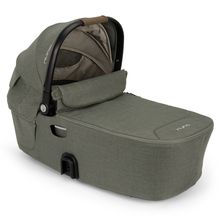 DEMI next carrycot foldable from birth to 9 months with privacy screen, ventilation window incl. mattress & raincover - Pine