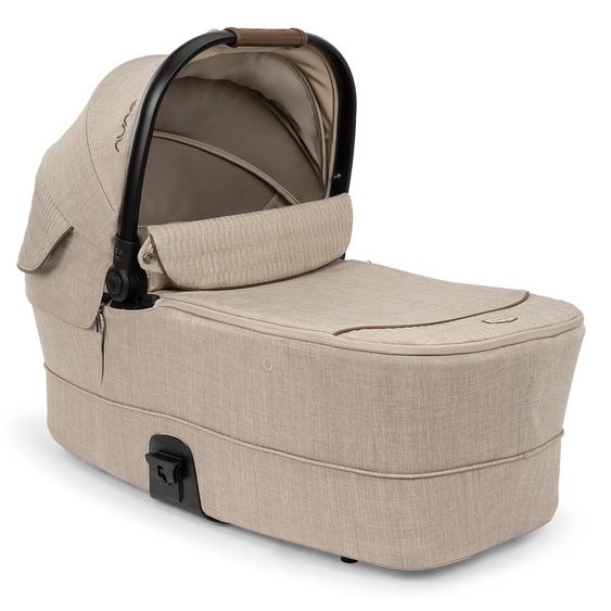 Nuna Babywanne MIXX next ab Geburt bis 9 Monate mit Sichtschutz, Belüftungsfenster inkl. Matratze & Regenschutz - Cosmopolitan