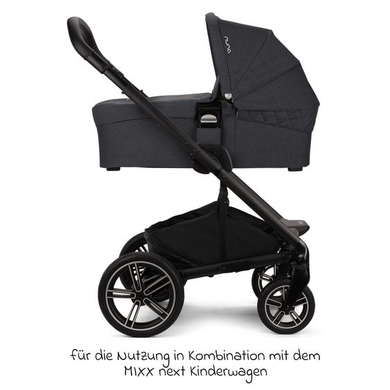 Nuna Babywanne MIXX next mit Mesh-Fenster für Kinderwagen MIXX next inkl. Matratze & Regenschutz - Ocean