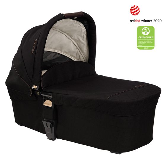 Nuna Babywanne MIXX next mit Mesh-Fenster für Kinderwagen Mixx next inkl. Matratze & Regenschutz - Riveted