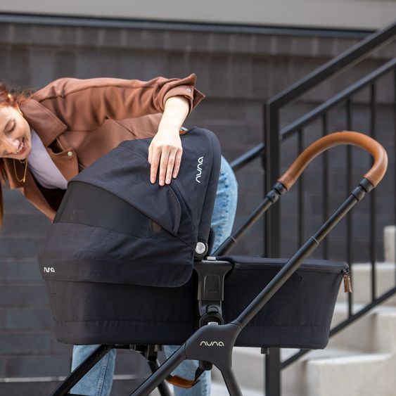 Nuna TRIV next carrycot with mesh window for Triv next baby carriage incl. mattress & raincover - Ocean