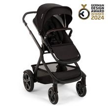 Buggy & Sportwagen DEMI next bis 22 kg mit magnetischem Gurtverschluss, umsetzbarem Allwettersitz, höhenverstellbarem Schieber, integrierter Sichtschutz inkl. Adapter & Regenschutz - Caviar