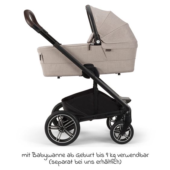 Nuna Buggy & Sportwagen MIXX next bis 22 kg mit magnetischem Gurtverschluss, umsetzbarem Allwettersitz, höhenverstellbarem Schieber, integrierter Sichtschutz inkl. Adapter, Kniedecke & Regenschutz - Chateau