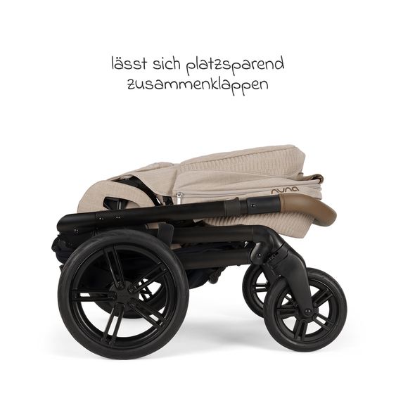 Nuna Buggy & Sportwagen MIXX next bis 22 kg mit magnetischem Gurtverschluss, umsetzbarem Allwettersitz, höhenverstellbarem Schieber, integrierter Sichtschutz inkl. Adapter, Kniedecke & Regenschutz